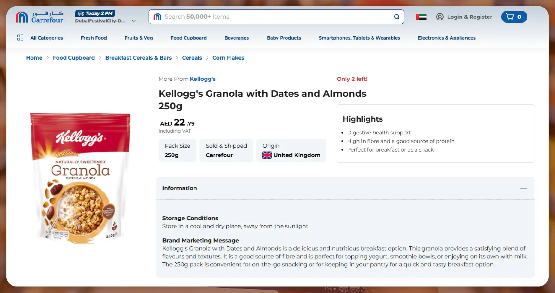 Benefits of Extracting Carrefour Grocery Nutrition Data